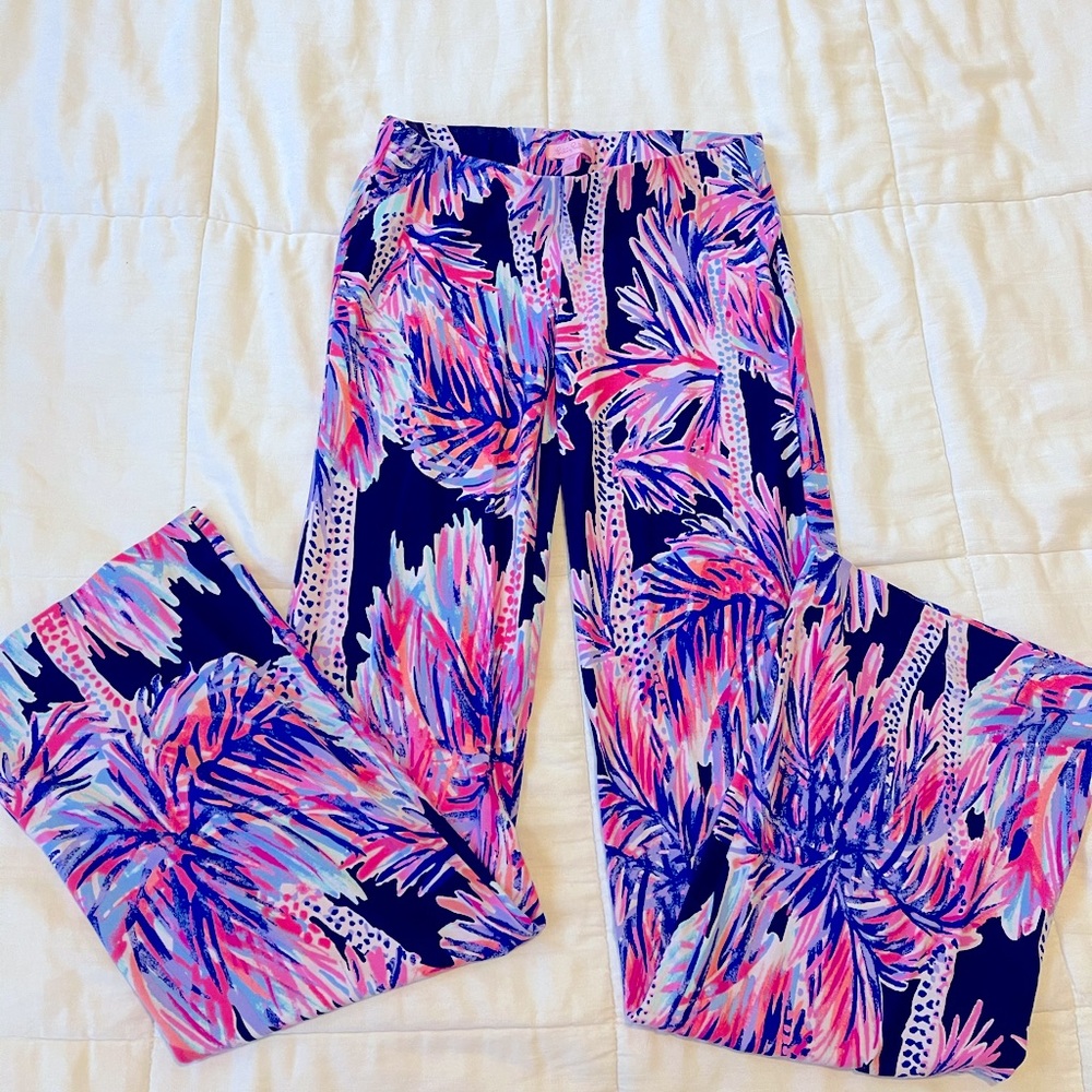 Lilly Pulitzer Mid rise Palazzo Pant